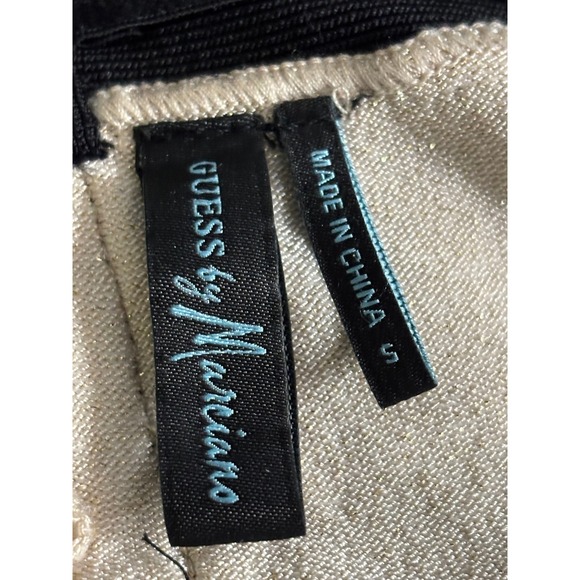 Guess by Marciano Black Strapless Mini Dress (A566) - Picture 4 of 4